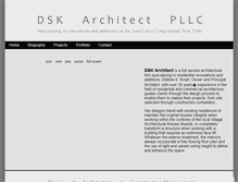 Tablet Screenshot of dskarchitect.com